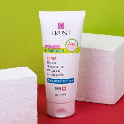 ژل شوینده پوست چرب تراست