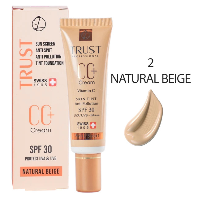سی سی کرم پلاس تراست شماره 2 (بژ طبیعی)