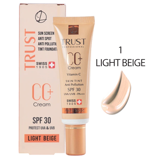 سی سی کرم پلاس تراست شماره 1 (بژ روشن)