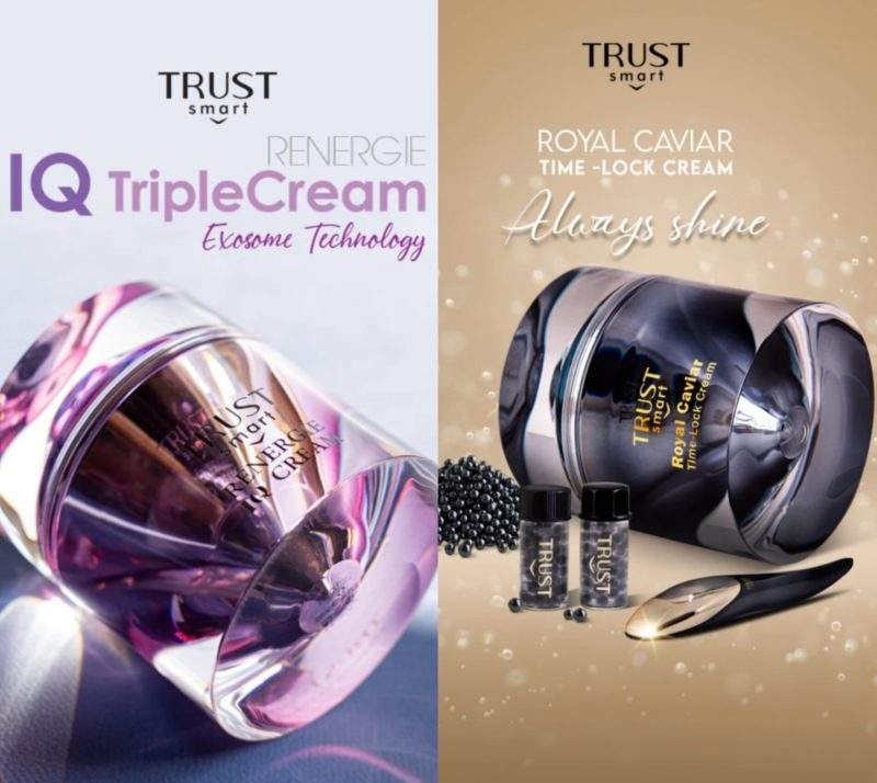 مقایسه کرم خاویار و کرم سه‌گانه هوشمند اسمارت