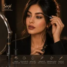 تست رنگ ریمل ابرو قهوه ای سرژه (حالت دهنده و حجم دهنده رنگی ابرو)