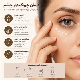 درمان چروک دور چشم | بهترین روش‌های خانگی، پزشکی و مراقبتی